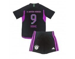Lacne Dětský Futbalové dres Bayern Munich Harry Kane #9 2023-24 Krátky Rukáv - Preč (+ trenírky)